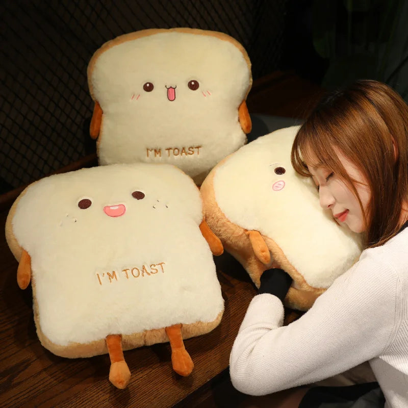 "I'm Toast" Bread Cuddle Pillow