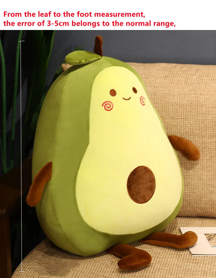 Giant Avocado Cuddle Pillow