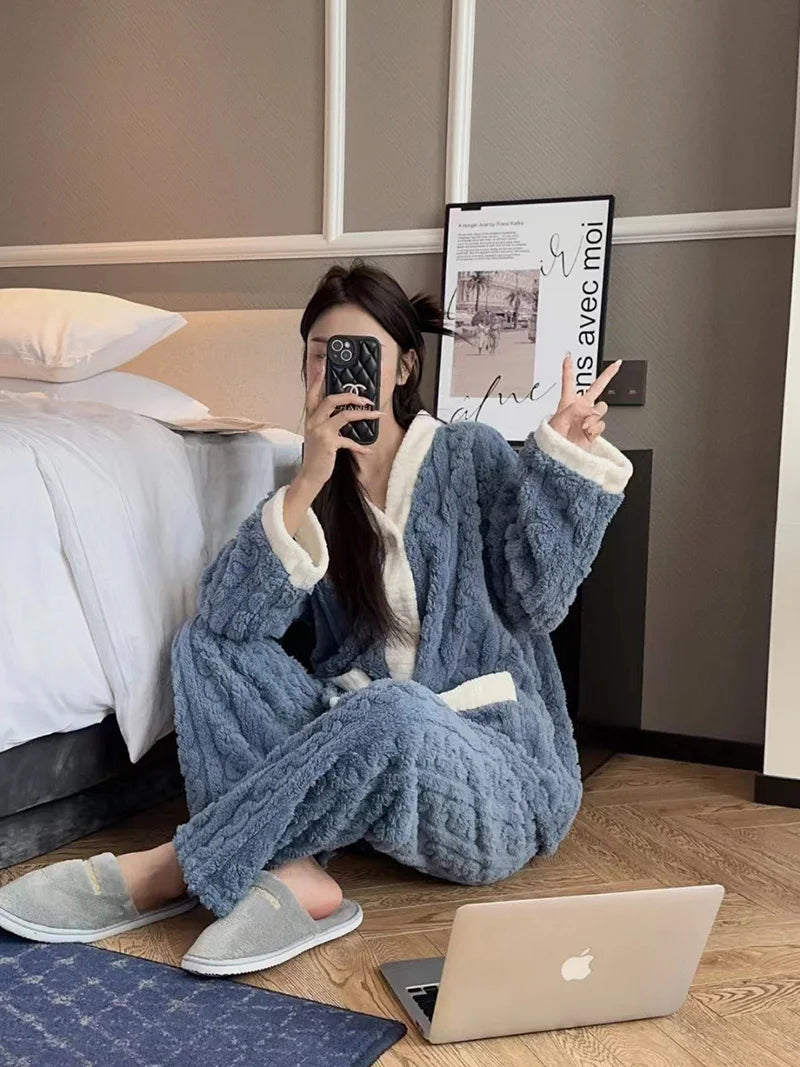 VelvetCloud Pajama Set
