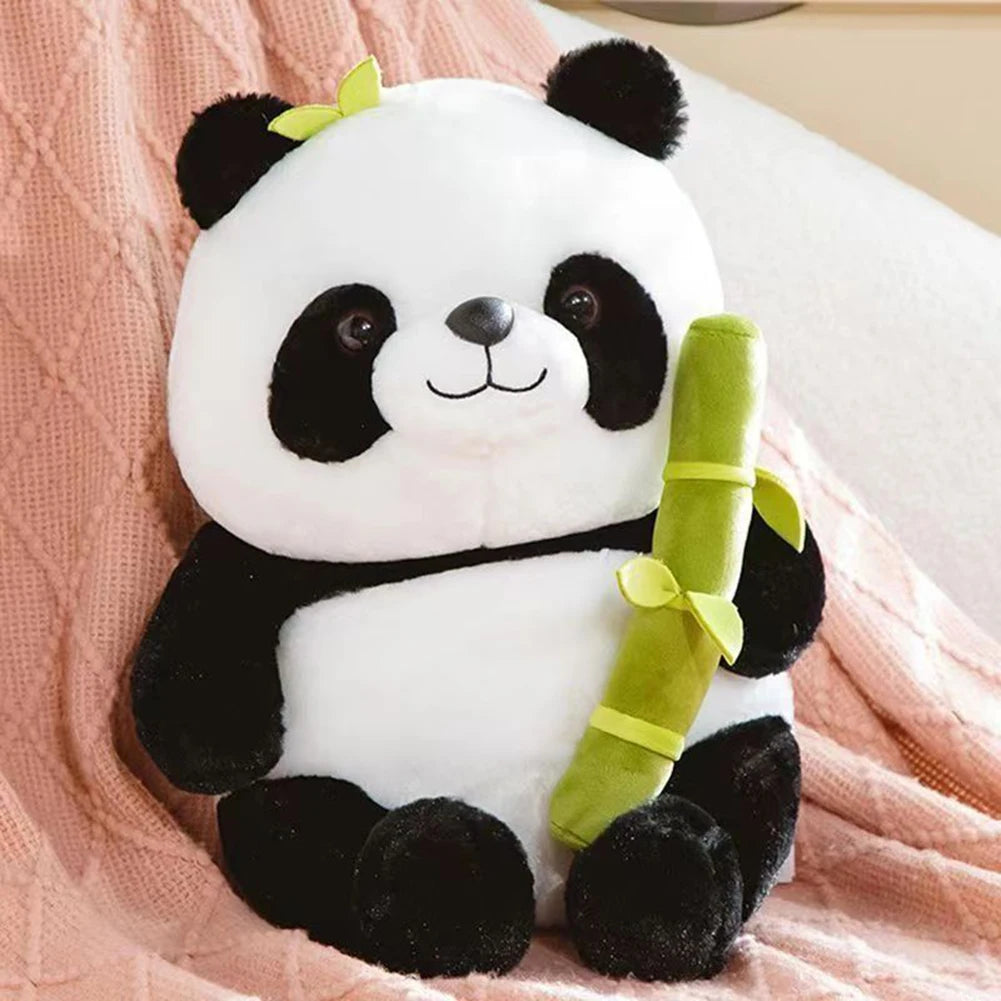 Panda & Bamboo Buddy Plush Set