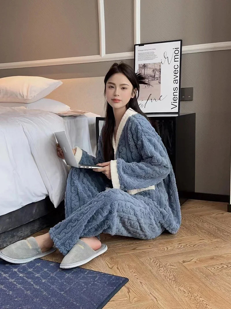 VelvetCloud Pajama Set