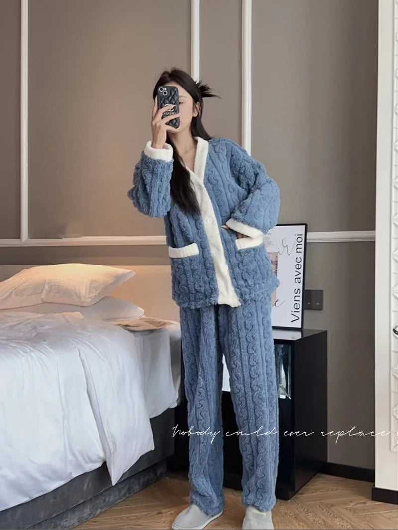 VelvetCloud Pajama Set