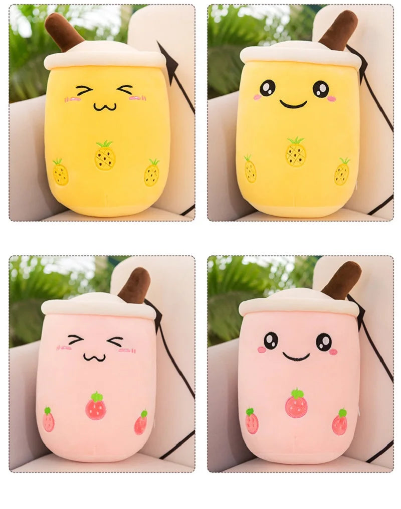 Boba Tea Cuddle Pillow