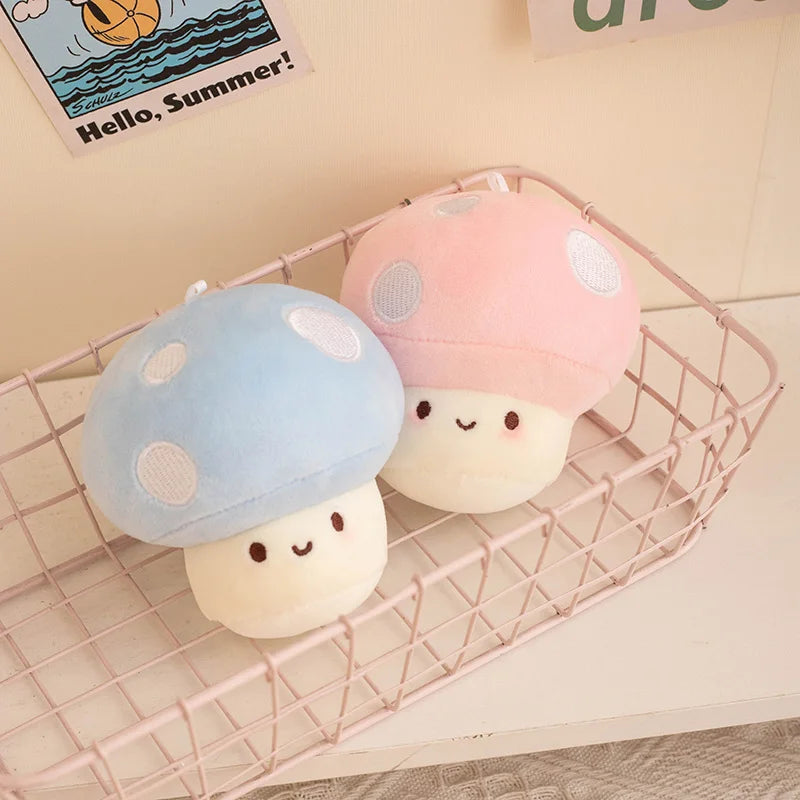 Rainbow Mushroom Plush