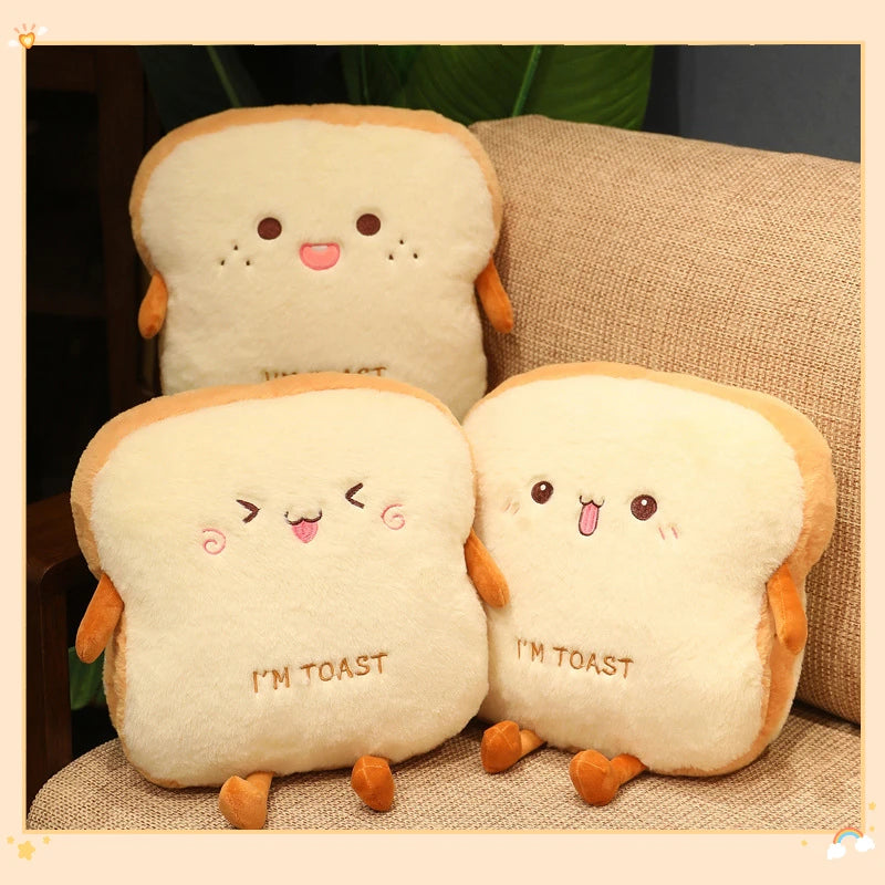 "I'm Toast" Bread Cuddle Pillow