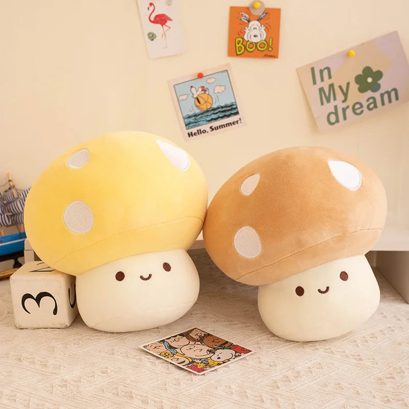Rainbow Mushroom Plush
