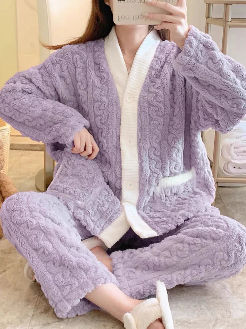 VelvetCloud Pajama Set