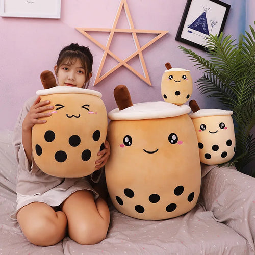 Boba Tea Cuddle Pillow
