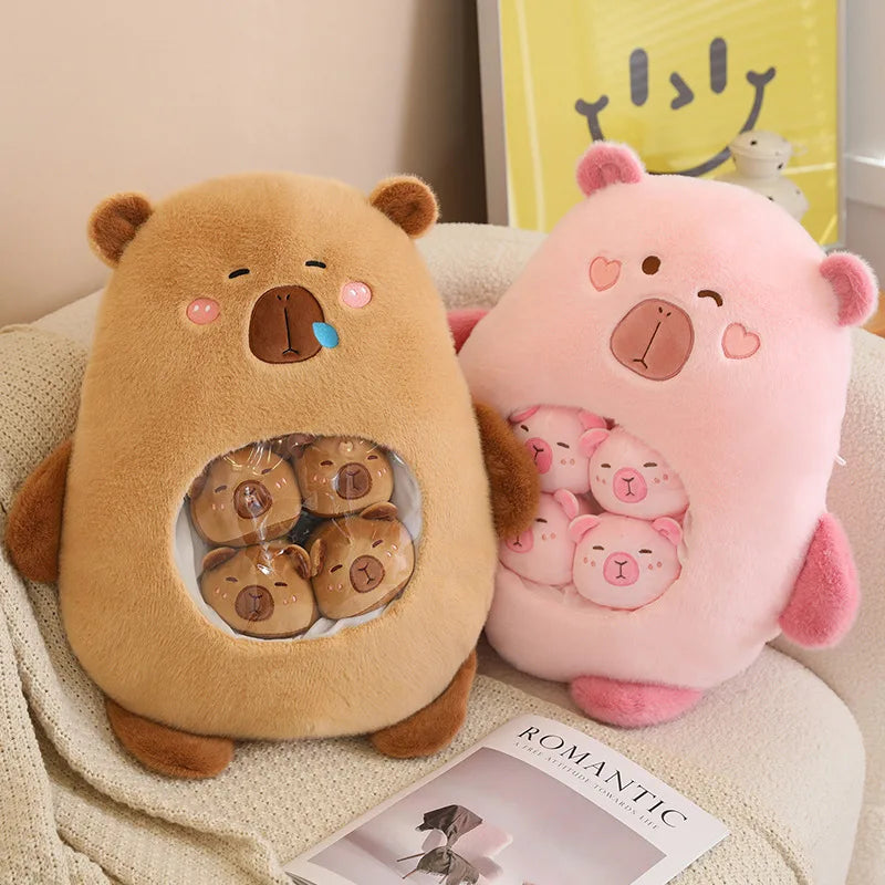 Six Balls Capybara Bag Cartoon