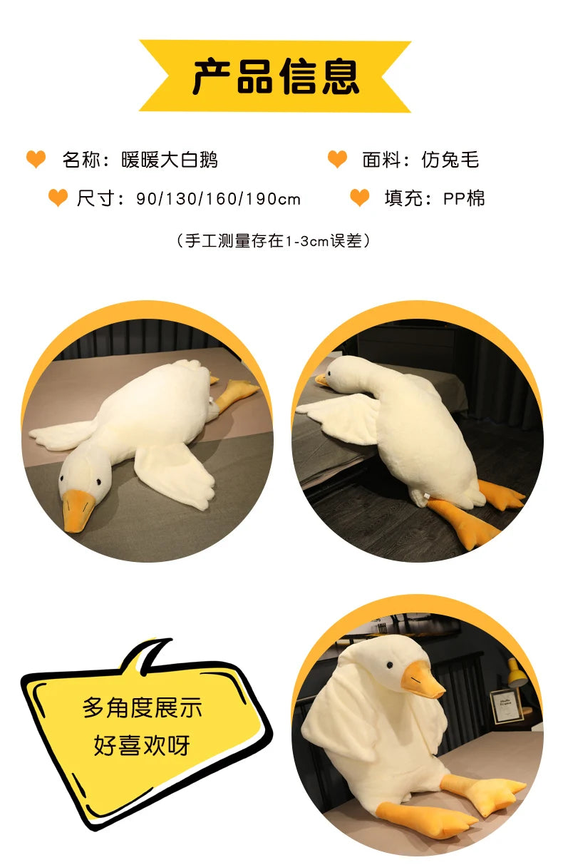 Giant Goose Cuddle Pillow