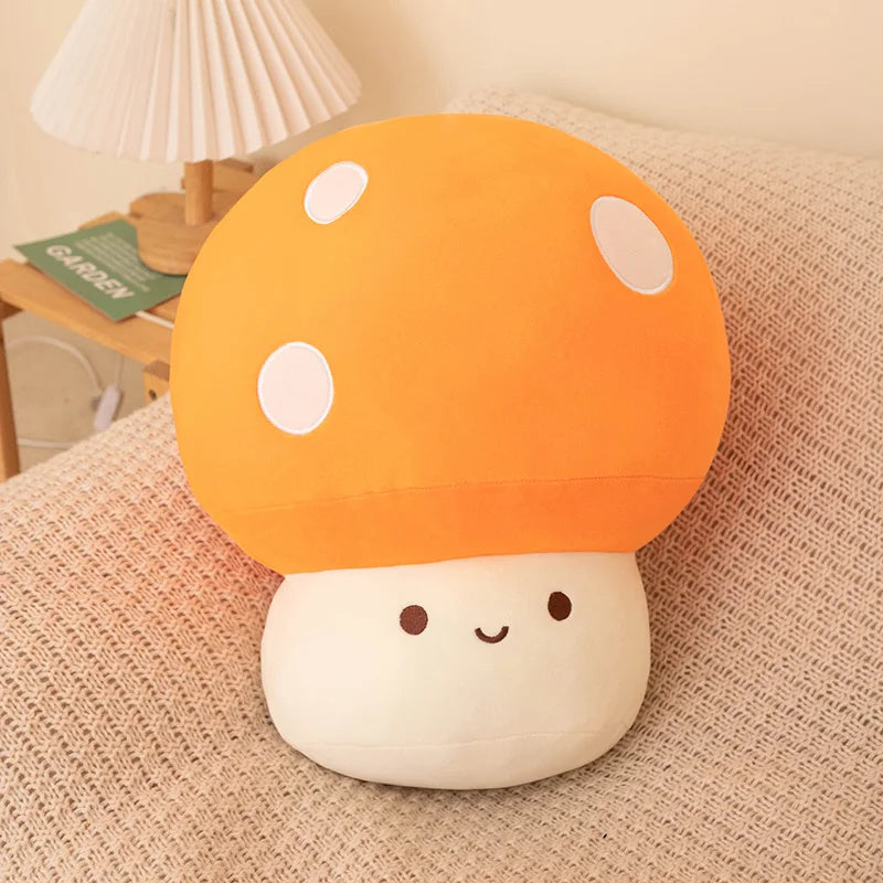 Rainbow Mushroom Plush
