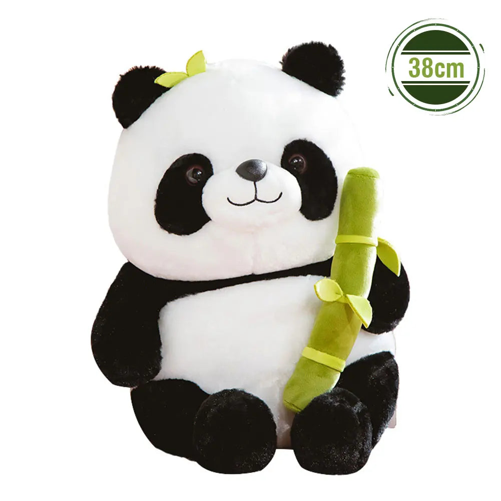 Panda & Bamboo Buddy Plush Set