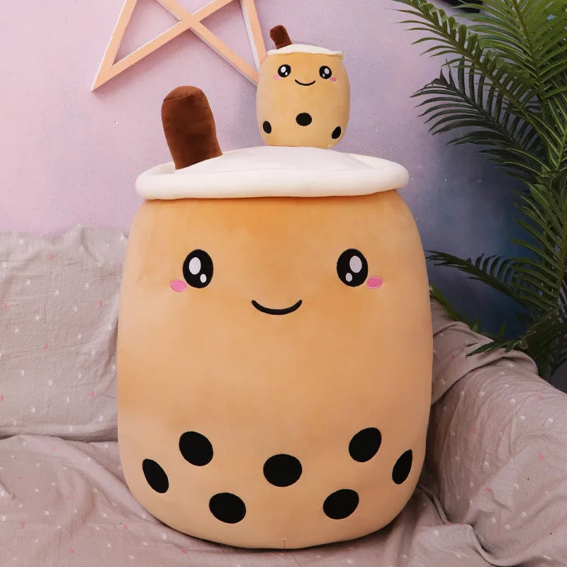 Boba Tea Cuddle Pillow