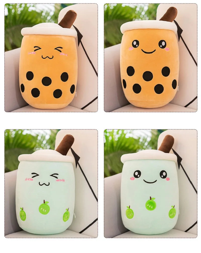Boba Tea Cuddle Pillow