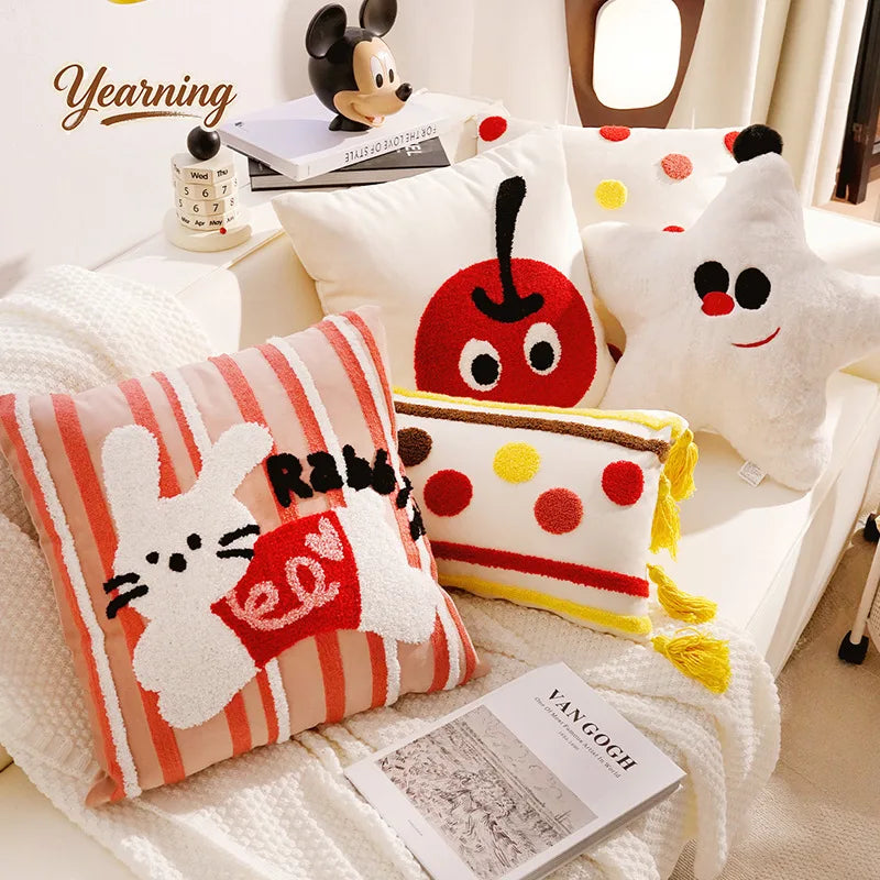 Cute Cartoon Dopamine Pillow Sofa