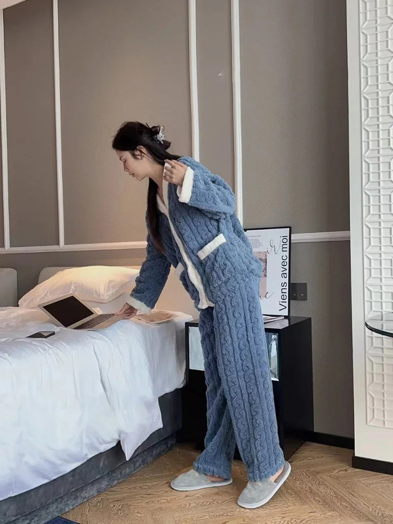 VelvetCloud Pajama Set