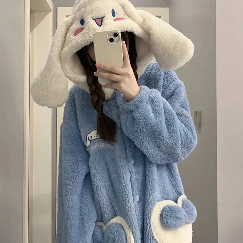 Sanrio, Kuromi and Cinnamoroll Pajamas